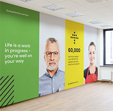 BUSY At Work Mural Design