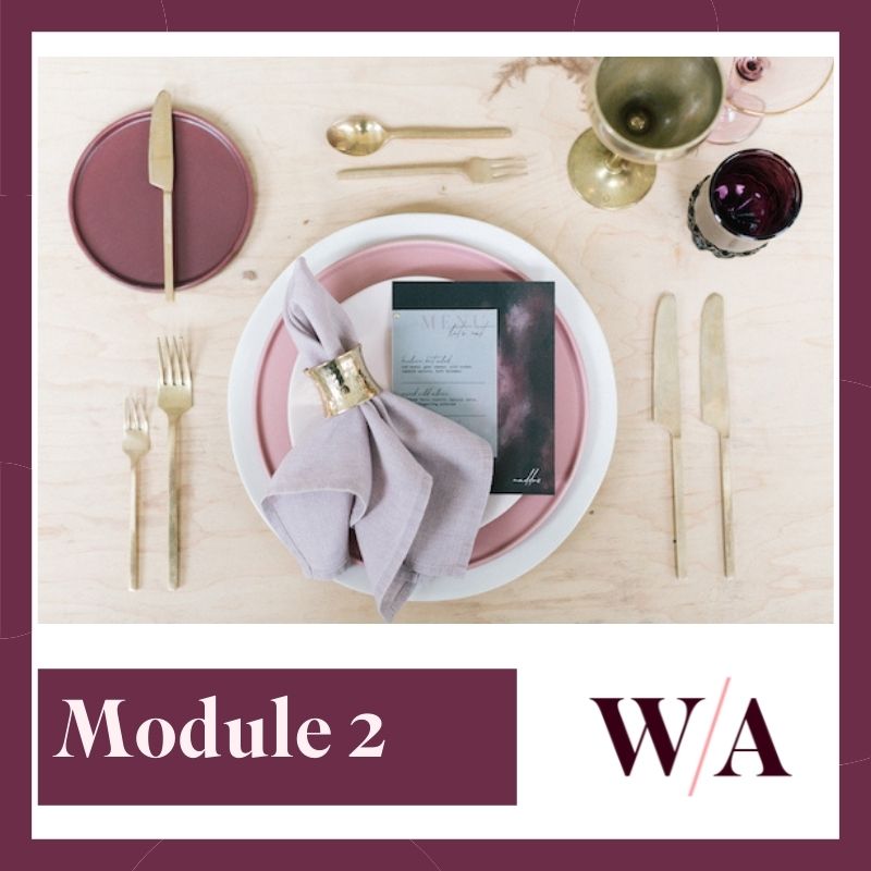 Module 2 - Wedding Styling Lab