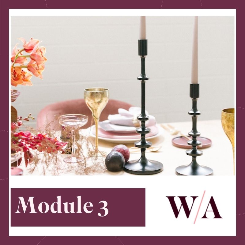 Module 3 - Wedding Styling Lab