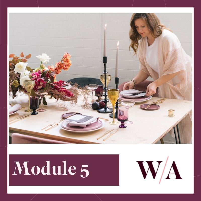 Module 5 - Wedding Styling Lab